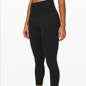 lululemon black align 25’’